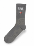 Sole Dept. by SoleLyfeStyle Socks (Gray/White)